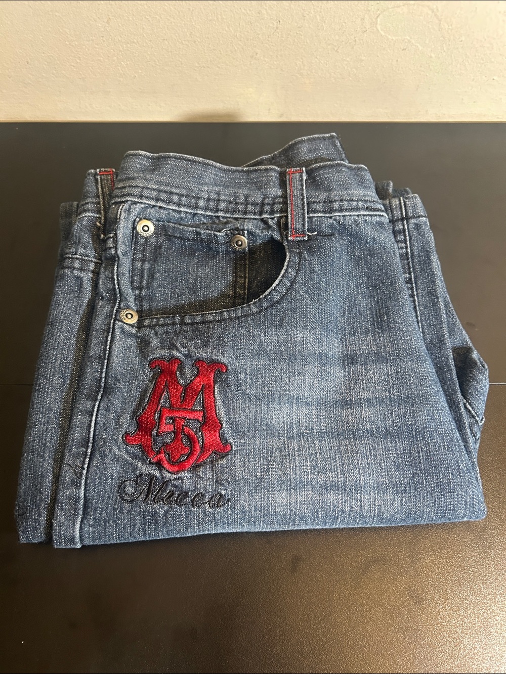 Vintage Mecca DNM Skater Boys Jeans Size 16 Youth.